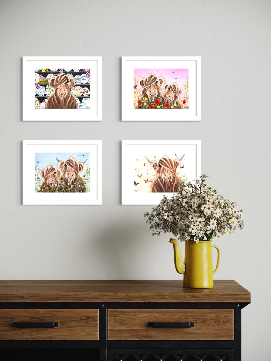 Set Of Four (Framed) - Jennifer Hogwood