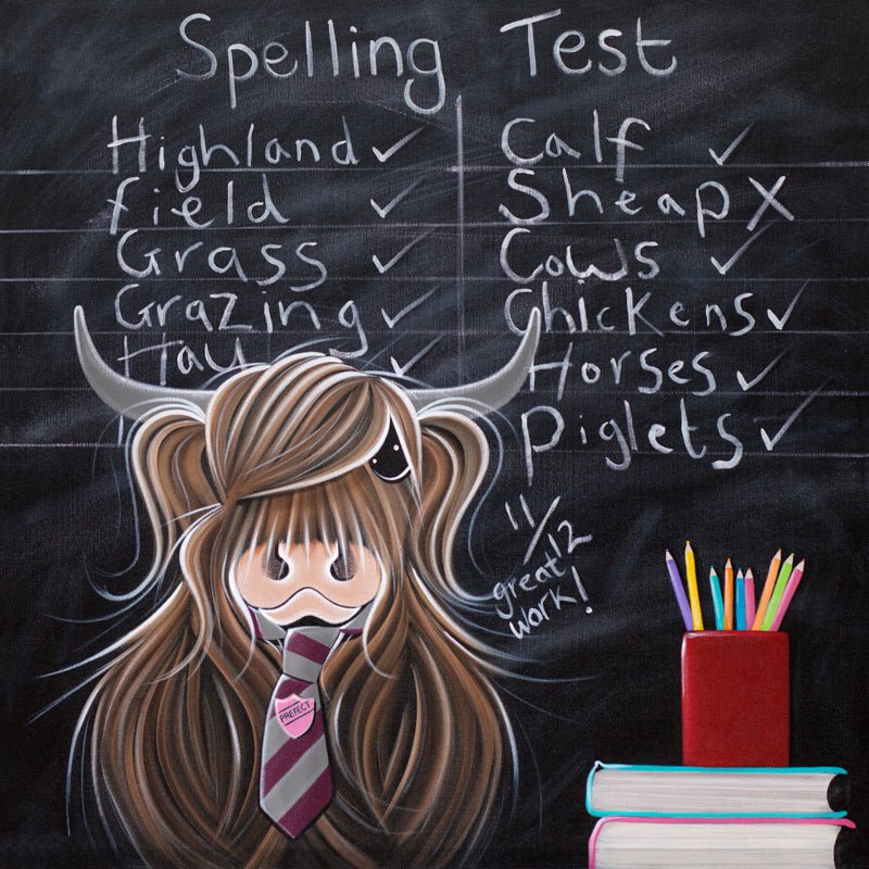 Teacher’s Pet (unframed print) - Jennifer Hogwood