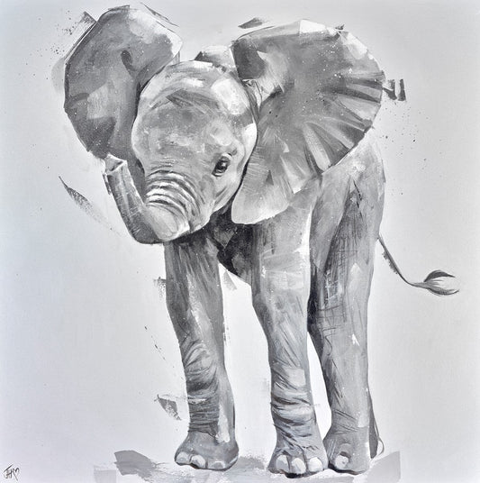 Elephant Calf Sparkle - Jennifer Hogwood